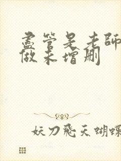 尽管是老师也想做未增删