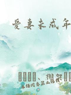 爱妻未成年