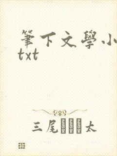 笔下文学小说网txt