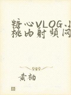 糖心VLOG小桃内射频网站