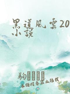 黑道风云20年小说