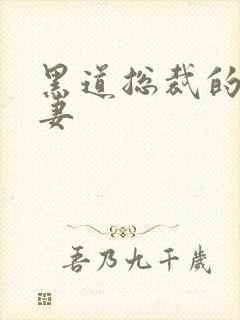 黑道总裁的娇蛮妻