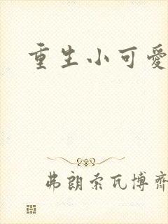 重生小可爱