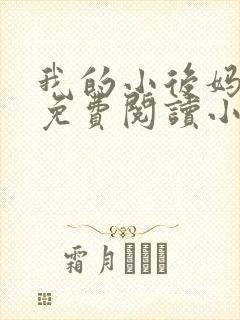 我的小后妈全文免费阅读小说