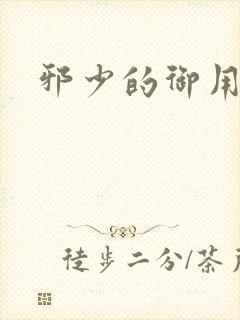 邪少的御用恋人