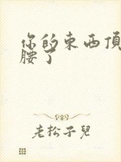 你的东西顶到我腰了