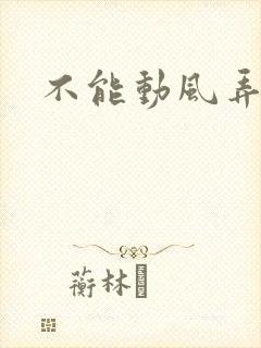 不能动风弄