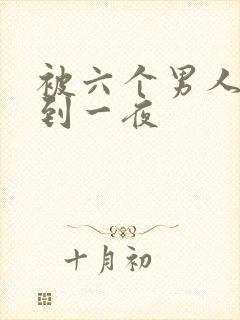 被六个男人躁J到一夜