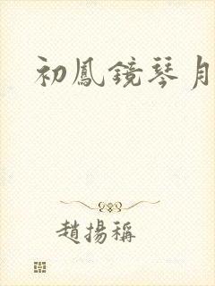 初凤镜琴月镜