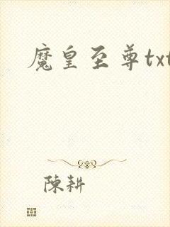 魔皇至尊txt