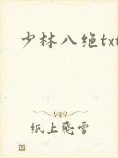 少林八绝txt