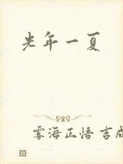 光年一夏