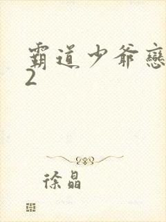 霸道少爷恋上我2