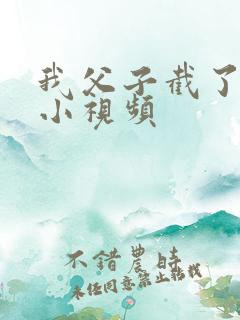 我父子截了一段小视频