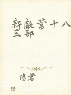 新敌营十八年第三部