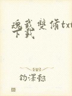 魂武双修txt下载