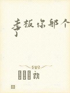 老板你那个太长了