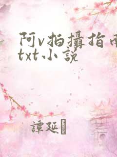 阿v拍摄指南说txt小说