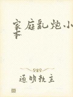 家庭乱炮小说全本