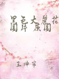 黑色大丽花真实图片 原图