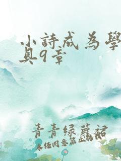 小诗成为学校教具9章