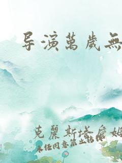 导演万岁无弹窗