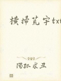 横扫荒宇txt