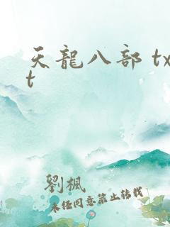 天龙八部 txt