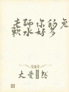 老师你的兔子好软水好多