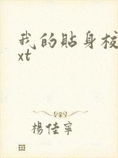 我的贴身校花txt