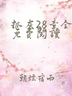 抓灰28章全部免费阅读