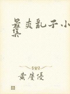 最爽乱子小说合集