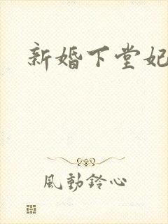 新婚下堂妃