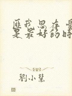 匪我思存 爱你是最好的时光