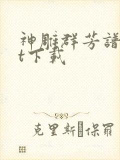 神雕群芳谱txt下载