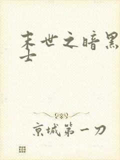 末世之暗黑魔剑士