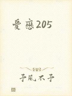 爱恋205