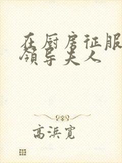 在厨房征服美丽领导夫人