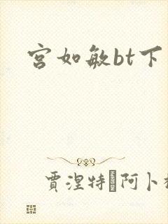 宫如敏bt下载