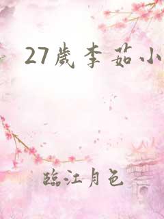 27岁李茹小说