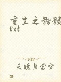 重生之骷髅人生txt