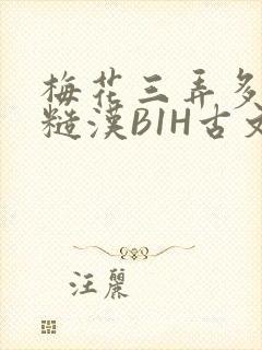 梅花三弄多肉的糙汉B1H古文