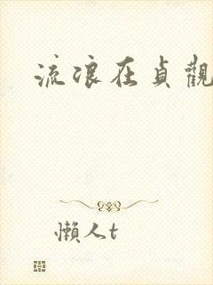 流浪在贞观年间