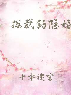 总裁的隐婚新娘