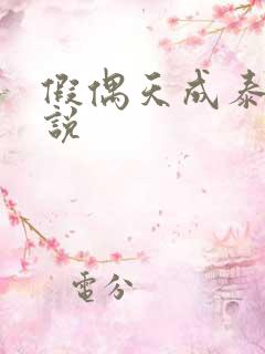 假偶天成泰剧小说