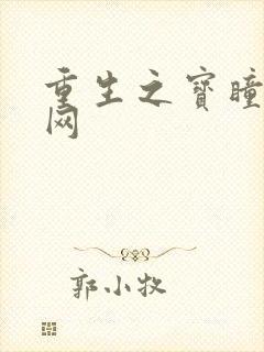 重生之宝瞳书书网