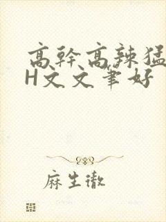 高干高辣猛高辣H文文笔好