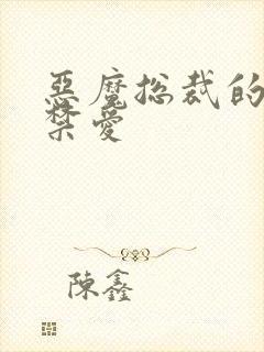 恶魔总裁的一夜禁爱