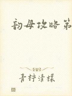 韵母攻略第二版