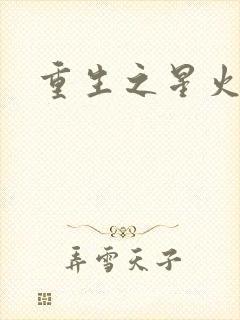 重生之星火燎原